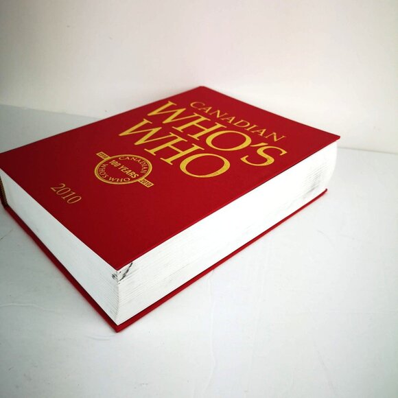 Canadian Whos Who 2010 Red HC Biography Genealogy Toronto Grey Publishing - Picture 12 of 12